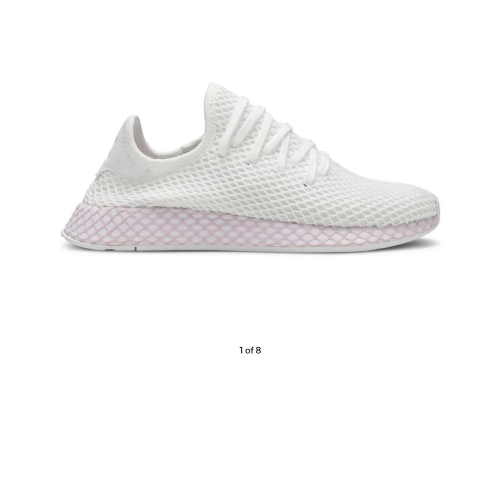 Adidas deerupt cloud White & Pink Sneakers